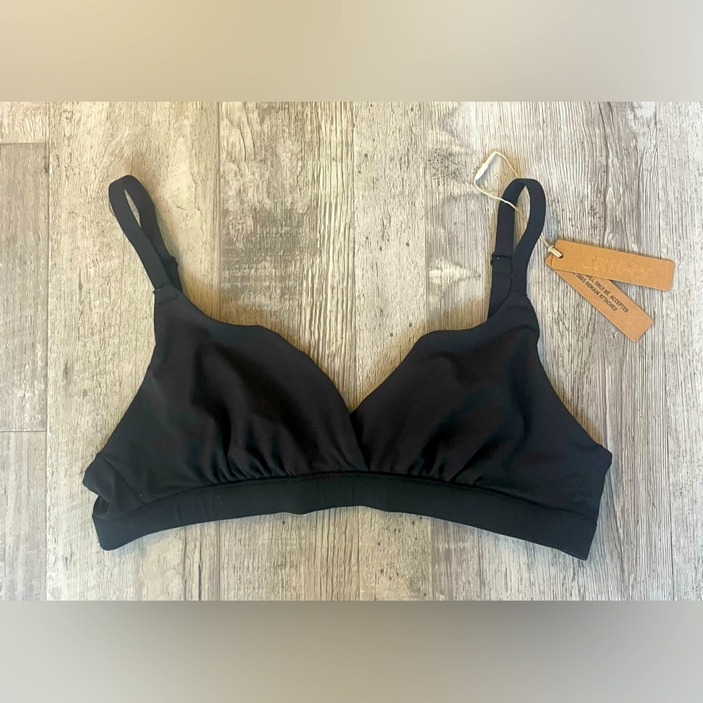 SKIMS Triangle Bralette XS Onyx